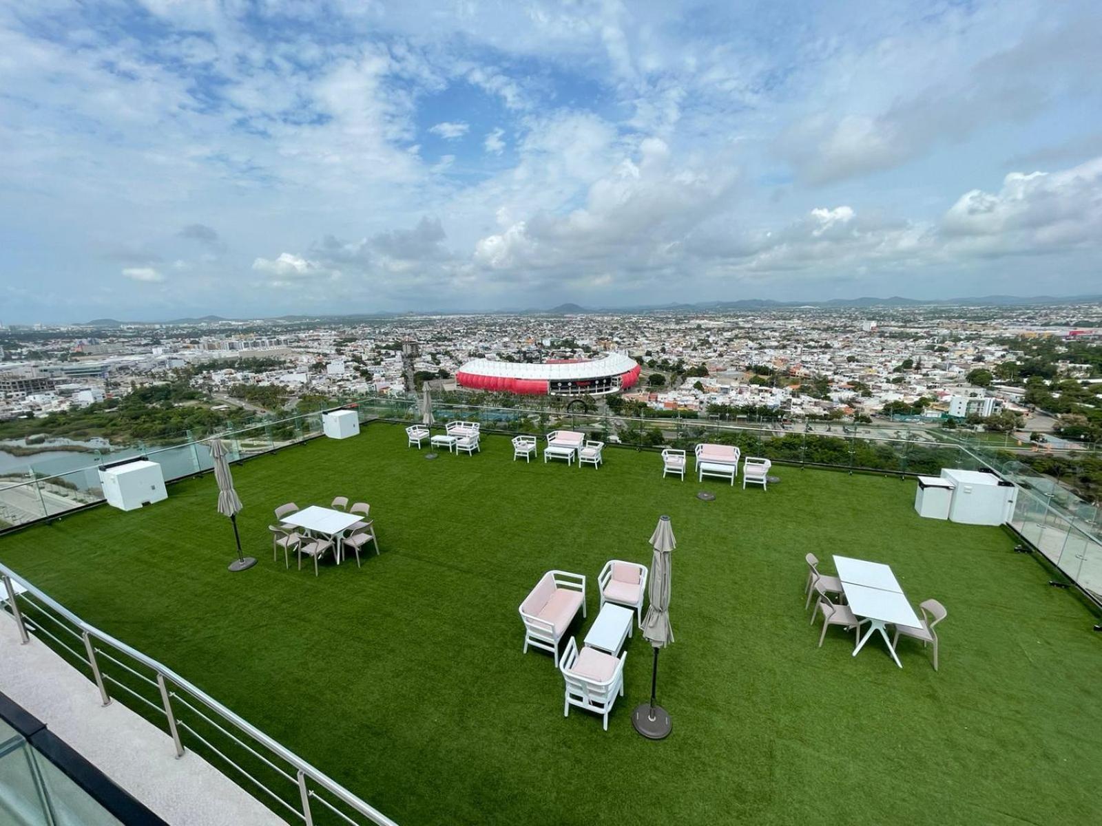 Departamento en el malecón, Torre Central 102 Mazatlán Exterior foto